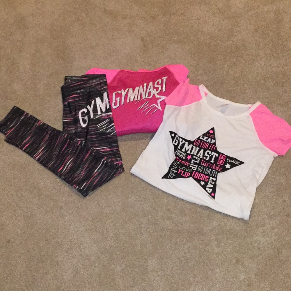 Justice gymnast 3 piece set